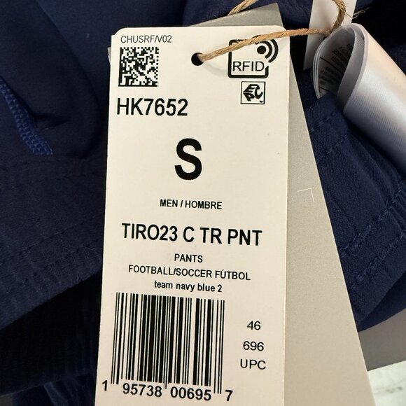 Adidas Tiro 23 Pants Navy Blue Mens HK7652 NEW Sz S - Picture 6 of 6
